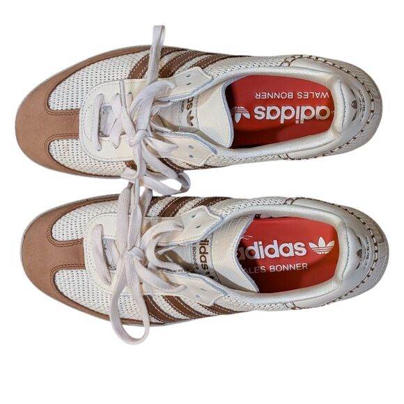 Adidas x Wales Bonner Samba Japan Cream Brown Mesh - Size 11 main image 6